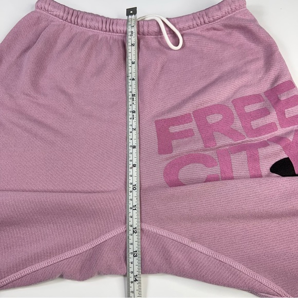 Freecity Superfluff Lux OG Rose Water Splash Pink Dove Shorts Women's Sz XS New - Picture 5 of 9